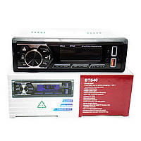 1 din Автомагнітола BT540 з різнокольоровим RGB підсвічуванням блютуз магнітола в машину 2 x USB Bluetooth, фото 5