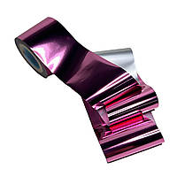 Фольга для дизайна ногтей и литья, розовая