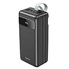 Power Bank Hoco J86B 60000 mah 22.5w  PD20W/QC/LCD/Lamp 60 000mAh Чорна, фото 2