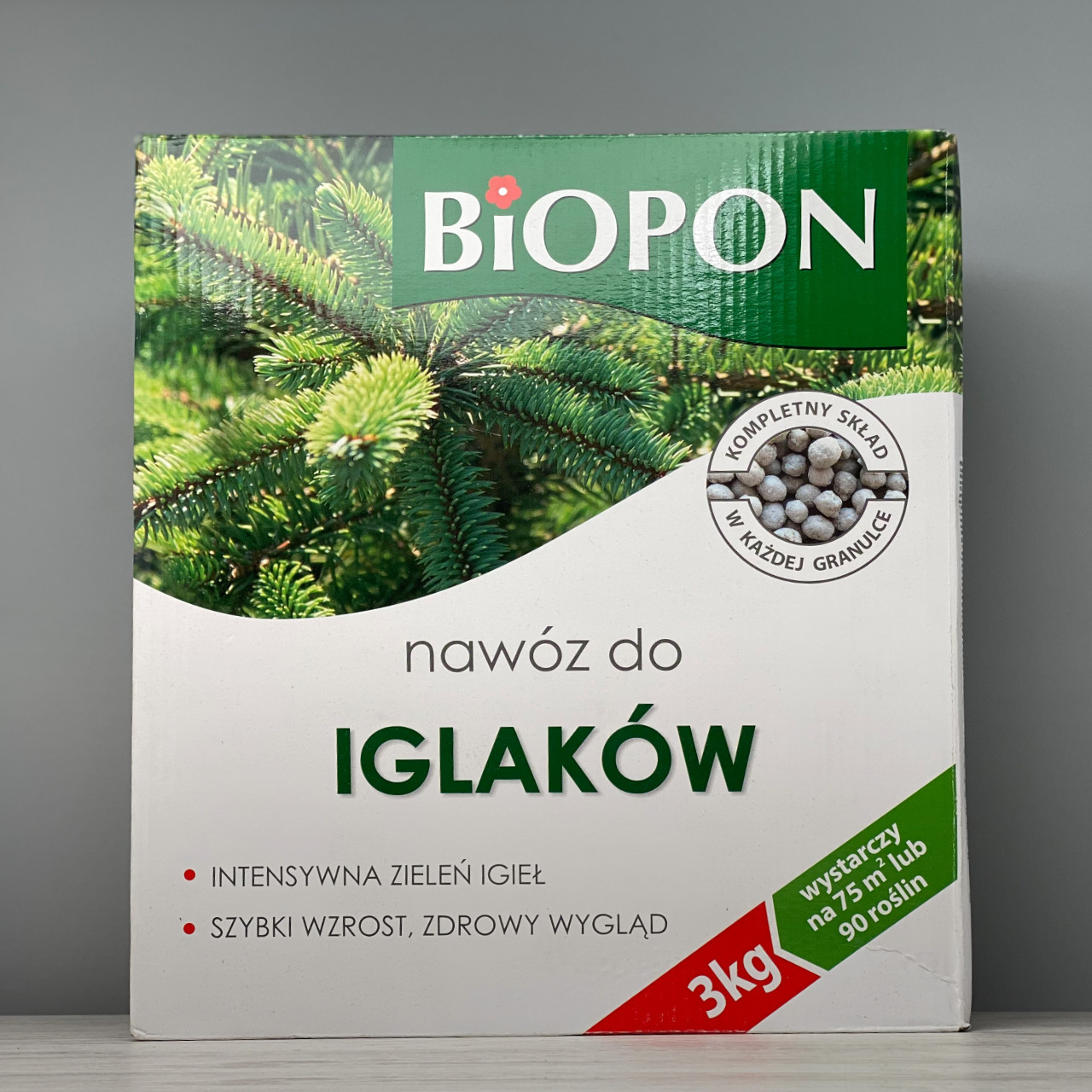 Добриво Biopon для хвойних рослин гранули 3 кг