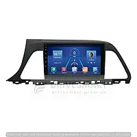 Штатная магнитола Carwales Hyundai Sonata 2015-2017 4/64Gb 8 ядер 9" QLED 4G Carplay GPS WiFi BT USB DSP Andro