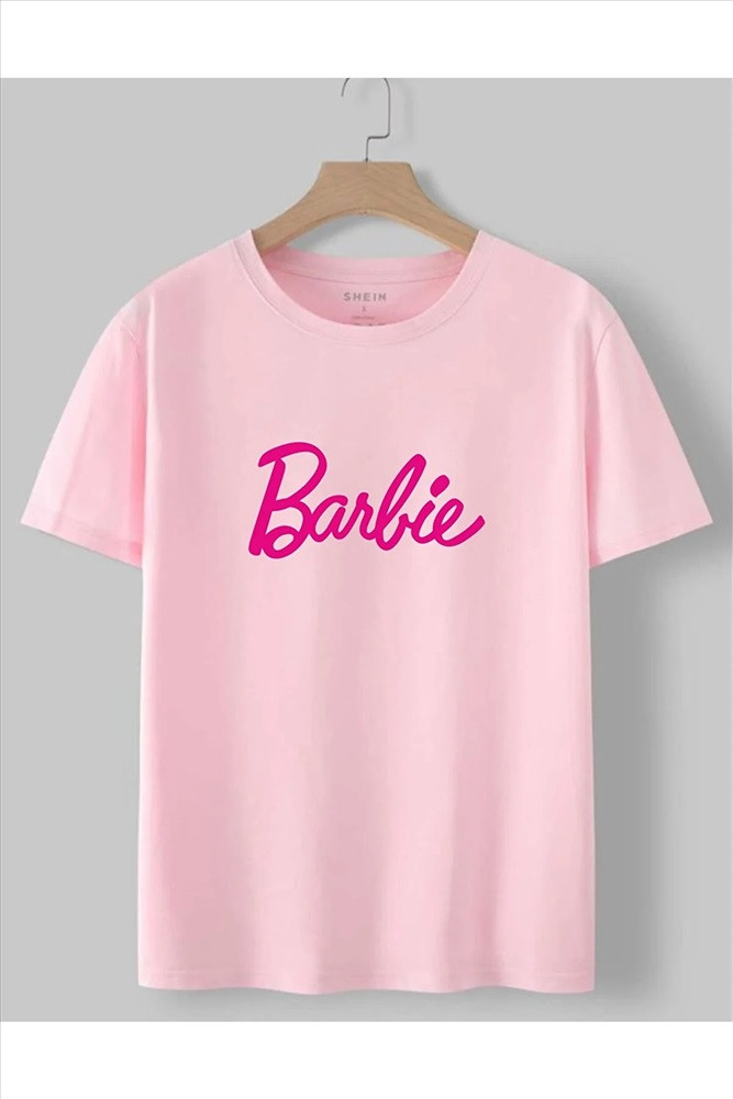 Жіноча футболка оверсайз з принтом Barbie, Барбі.