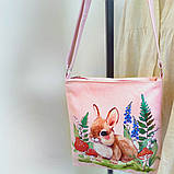 Сумка жіноча Taystra Зайчик в лісі 30x29 см (TAI_23J016), фото 3