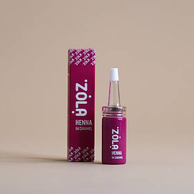 Хна для брів ZOLA 04 Caramel карамельний професійна, 10 г