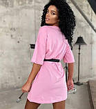 Жіноче плаття-футболка з принтом Barbie, Барбі., фото 3