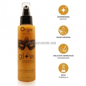 Шимер для тіла з ароматом-афродизіаком Orgie Glow 110 мл