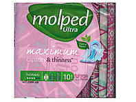 Прокладки гигиенические Molped Ultra Normal 4 капли 10 шт Deo Floral