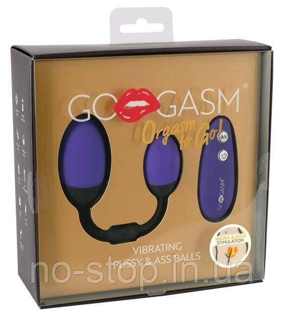 Вібраційний тренажер GoGasm Vibrating Pussy & Ass B, фото 1