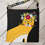 Сумка жіноча Taystra Кіт у вінку 30x29 см (TAI_23J011), фото 2