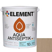 Антисептик для дерева ELEMENT AQUA ANTISEPTIK БЕЗЦВЕТНЫЙ 10 л