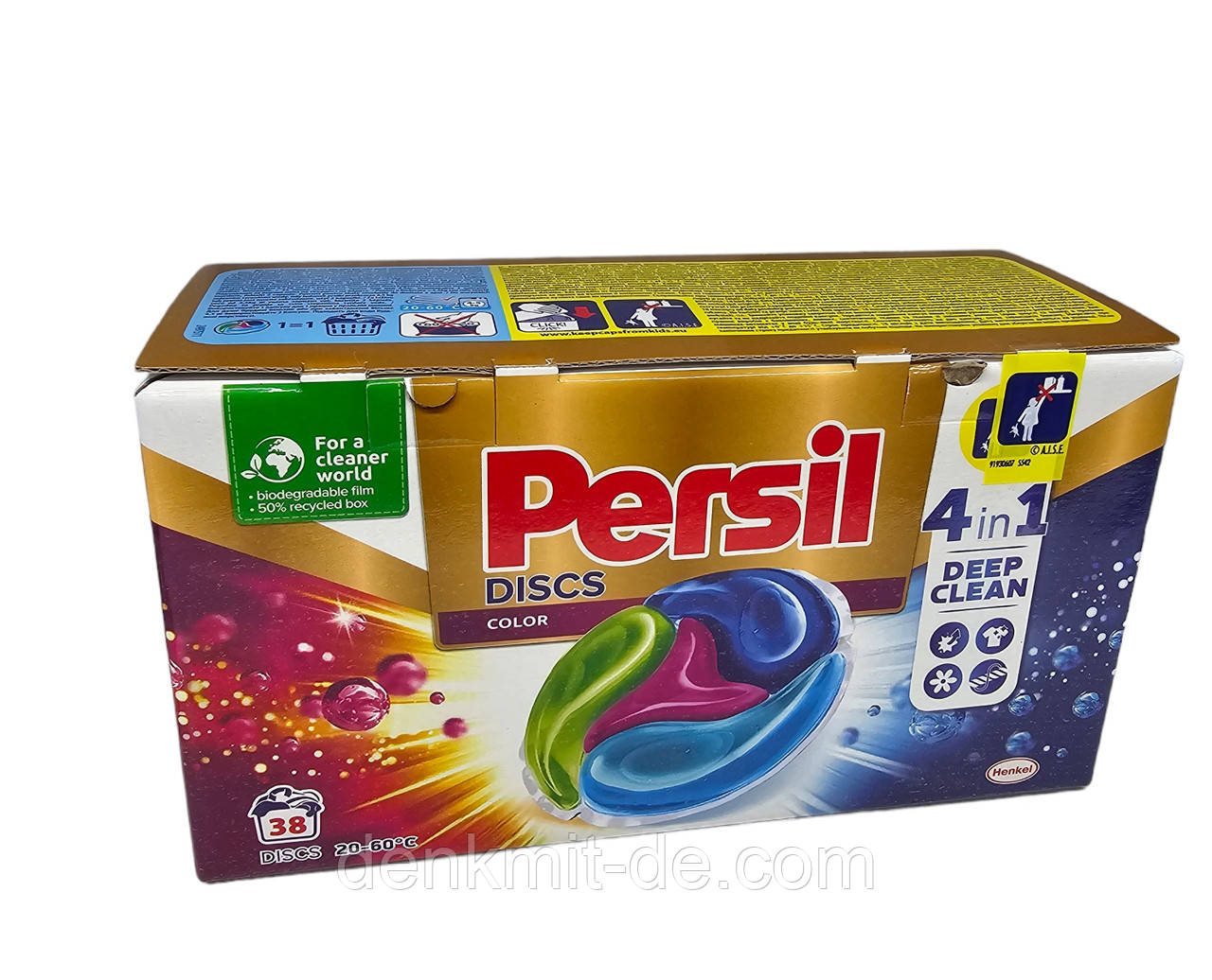 Капсули для прання кольорових речей Persil Discs 4 в 1 (38 шт.)