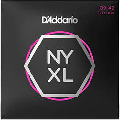 Струни для електрогітари D'Addario NYXL0942 SUPER LIGHT (09-42)