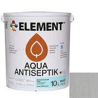 Антисептик для дерева ELEMENT AQUA ANTISEPTIK, белый 10л