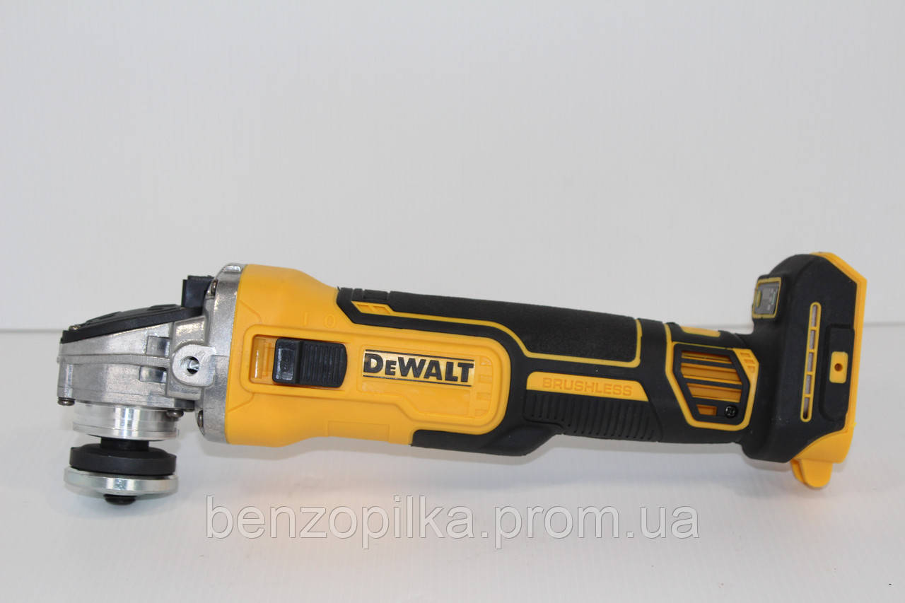 Аккумуляторная болгарка безщеточная Dewalt DCG405P2 - фото 3 - id-p1898263711