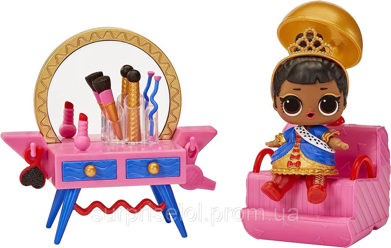 Лялька ЛОЛ Салон краси Її Величності Оригінал LOL Surprise OMG House of Surprises Beauty Booth Playset