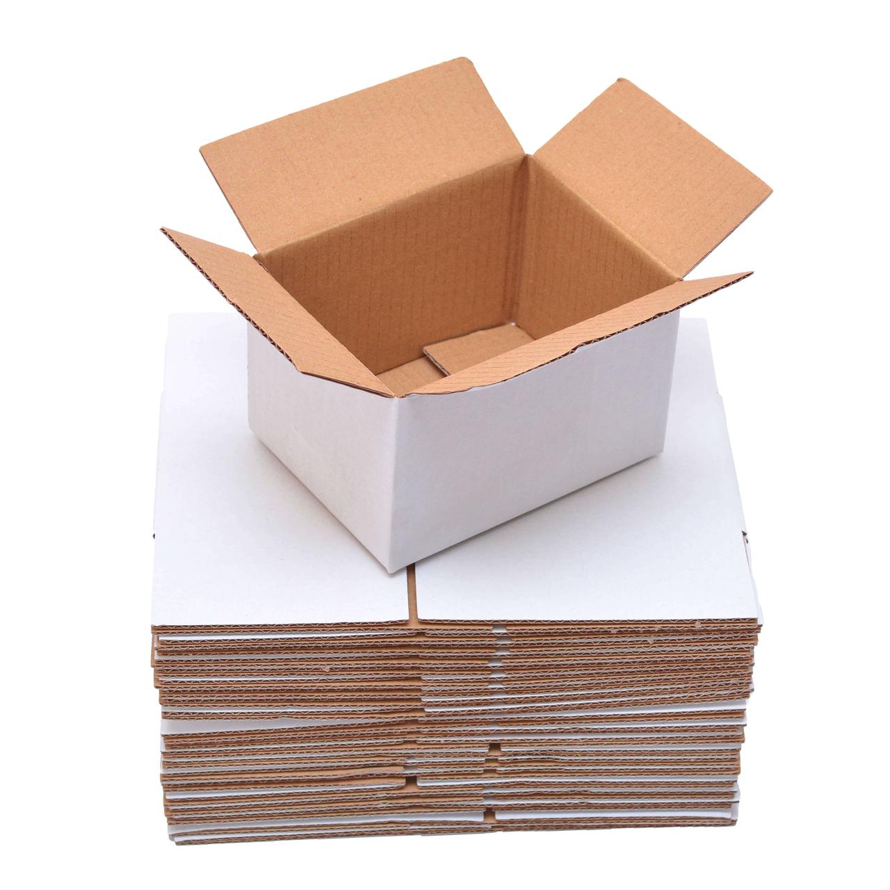 Гофроящики 160x120x100 білі (тришарові), фото 1