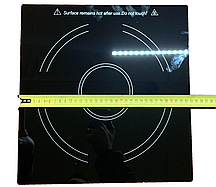 Скло 34х34 см для індукційної плити