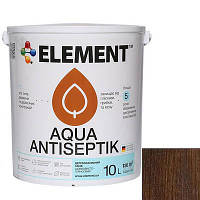 Антисептик для дерева ELEMENT AQUA ANTISEPTIK, Палисандр 10л