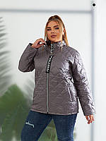 Демисезонная куртка стеганая Ткань: стеганная плащевка Лаке + синтепон 150 Размеры: 50-52,54-56,58-60,62-64