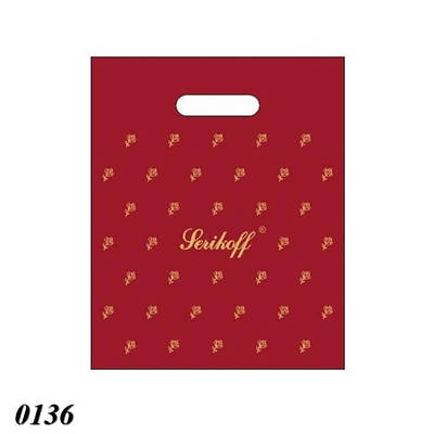 Пакет Serikoff Подарунковий червоний 30х37 см (50шт)
