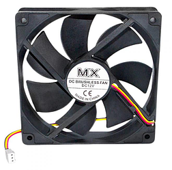 Вентилятор MX-12025 120x120x25мм 12В 0.2A 3pin з функцією FG