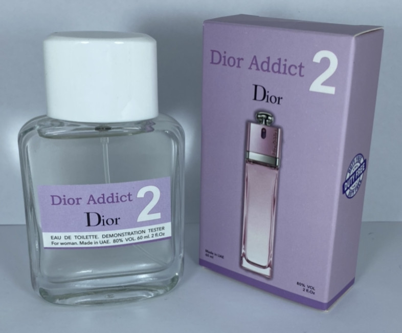 Мінітестер duty free 60 ml dior addict 2, діор аддикт 2 Christian Dior