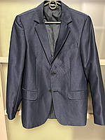 Пиджак для мальчика-подростка синий р.42