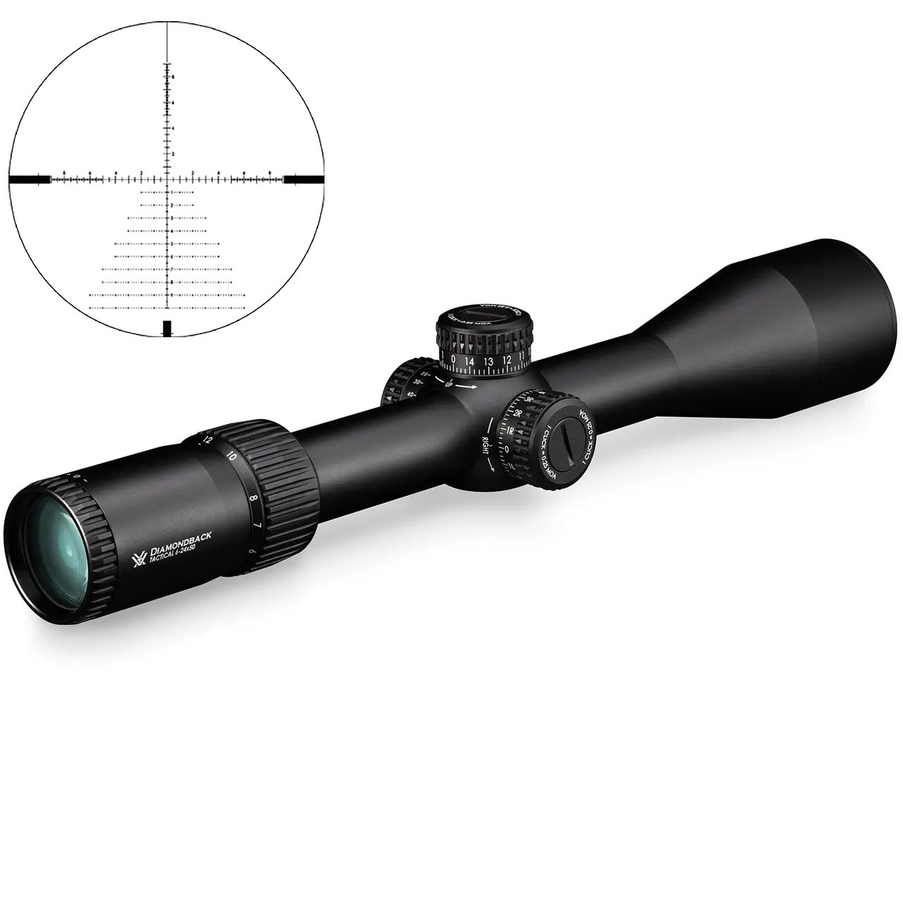 Оптичний приціл Vortex Diamondback Tactical FFP 6-24x50 EBR-2C MRAD (DBK-10029)