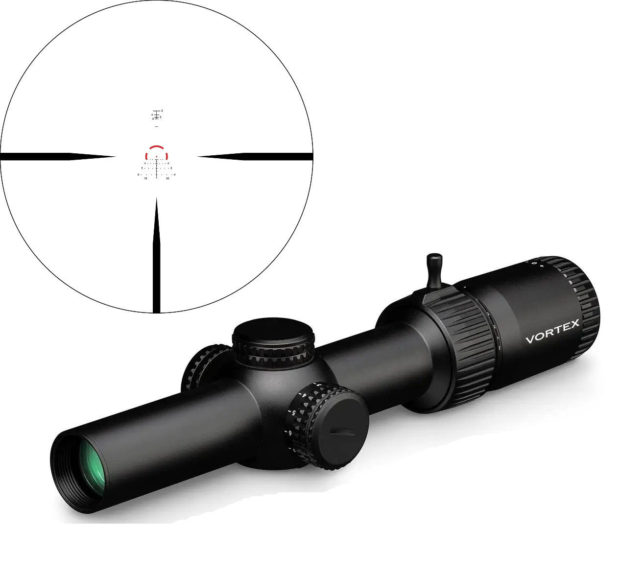 Приціл оптичний Vortex Strike Eagle 1-8x24 (AR-BDC3 IR) (SE-1824-2)