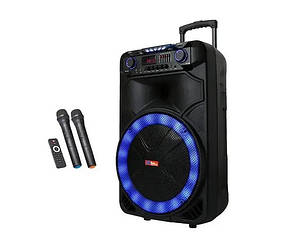 Акустична переносна колонка ZXX-1011 800Вт 15" 45х72х36см USB/SD/FM/Bluetooth