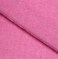 Ткань велюр стрейч розовый пинк