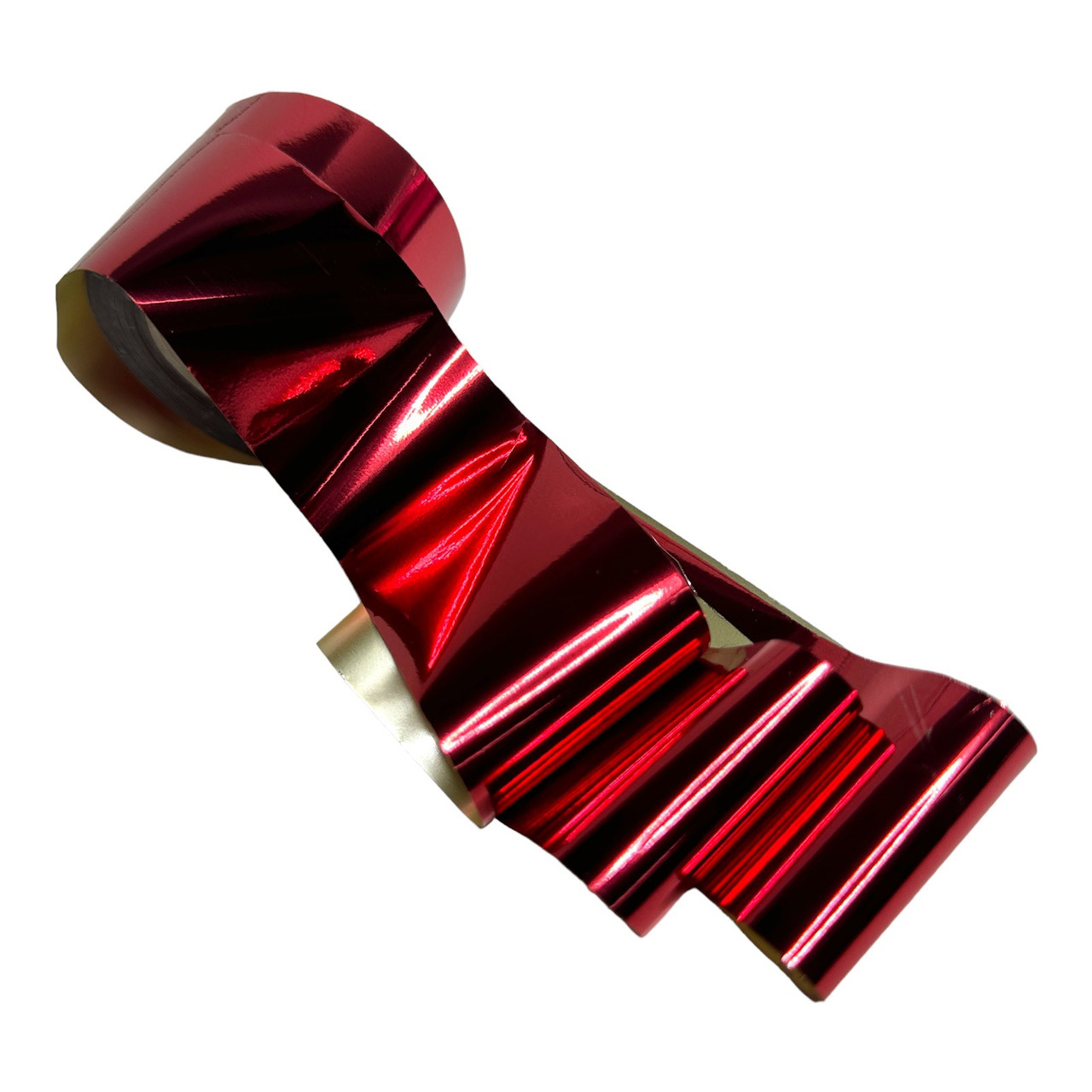 Фольга перебивна для лиття та дизайну нігтів червона