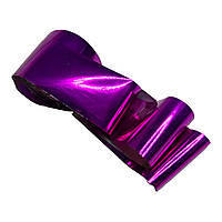 Фольга для литья и дизайна ногтей, фиолетовая