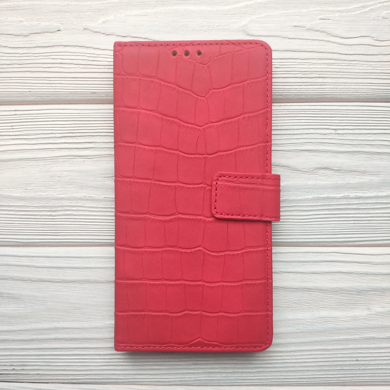 Чохол Сroco для Xiaomi Redmi 12C книжка з візитницею Червоний