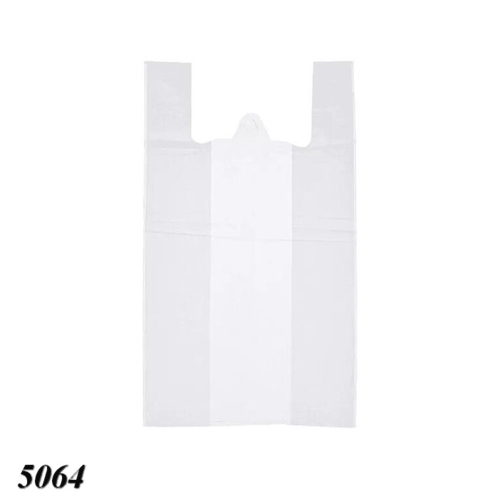 Пакети майка Carbon білі 22х38 см (100шт), фото 1