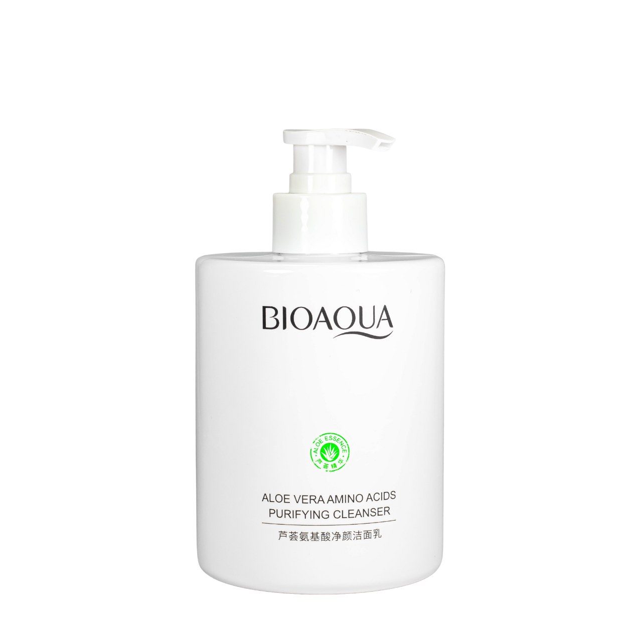 Гель для вмивання з екстрактом алое Bioaqua Aloe Vera Amino Acids Purifying Cleanser, 500 мл, фото 1