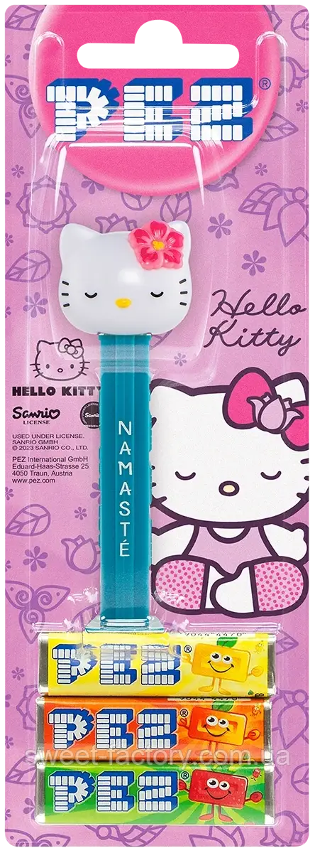 Диспенсер Pez Hello Kitty Namaste 24g