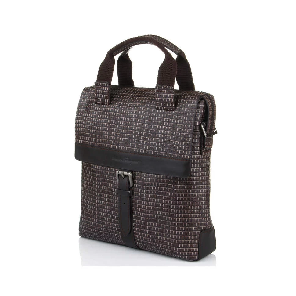 Сумка чоловіча вертикальна Salvatore Ferragamo 81-8023-3