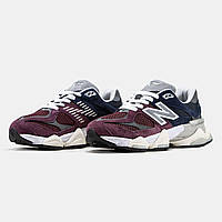 Кроссовки женские New Balance 9060 Bordo/Blue кроссовки new balance кросівки нью беланс