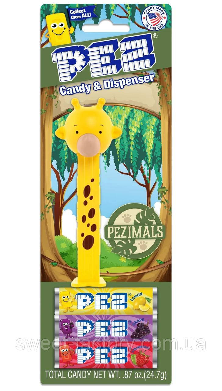 Диспенсер Pez PEZimals Gigi The Giraffe 24g