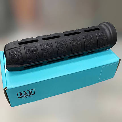 Цівка FAB Defense (VANGUARD 500), Чорна, з направляючими M-LOK, з армованого скловолокном полімеру, фото 1