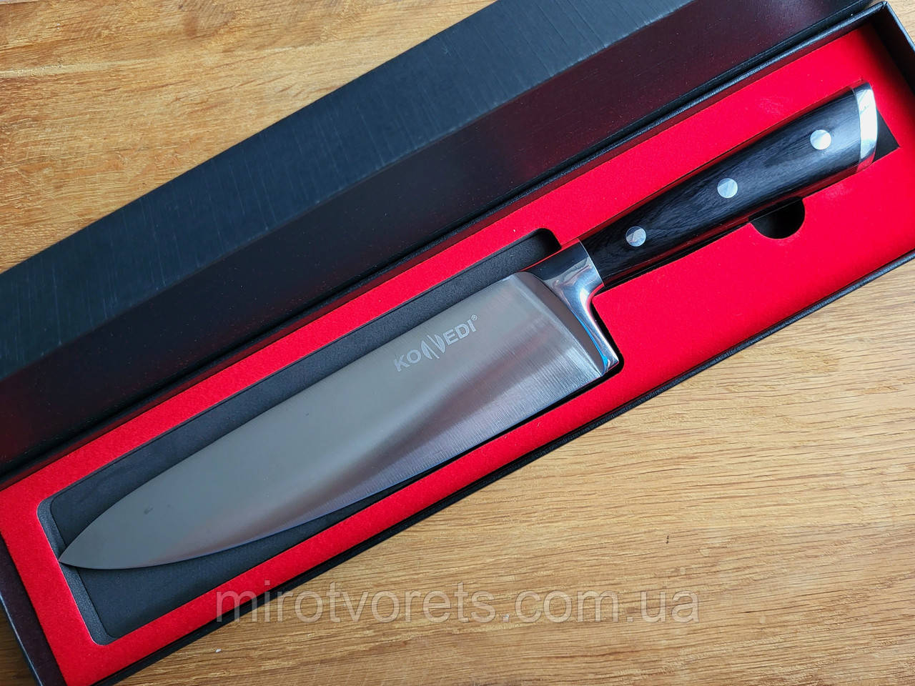 Ніж кухонний кухарський Konedi 35 см (шеф-кухар), фото 1