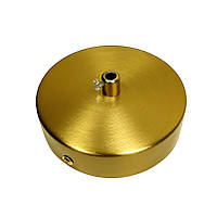 Потолочный крепёж (Antique Gold) PREMIUM (с металлическим фиксатором провода)