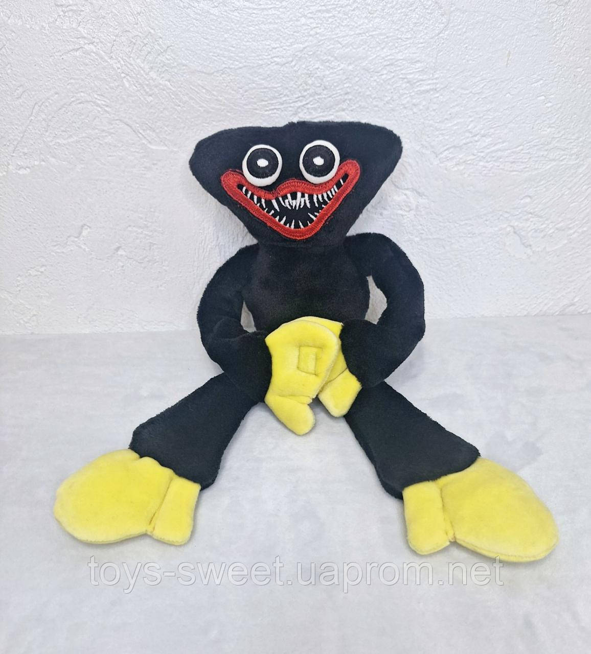Мягкая игрушка Хаги Ваги чёрный/ Poppy Playtime, 40 cм (ID#1904869164 ...