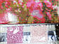 Алмазна мозаїка на підрамнику картина стразами 40х50 см DIY Японка та гліцинія (SGLE 73779), фото 6