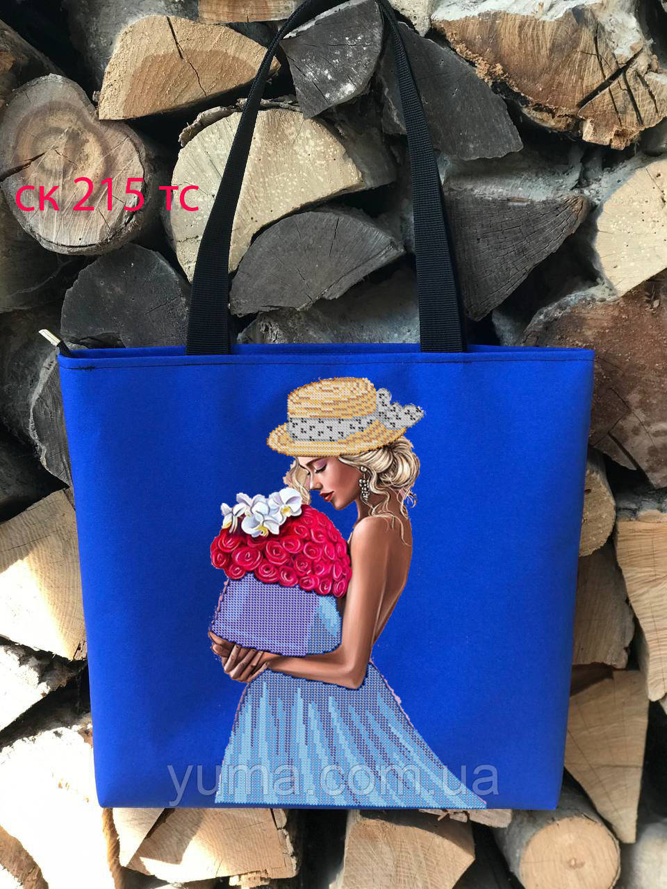 Сумка для вишивки бісером кольорова, фото 1