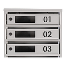 Ящик поштовий багатосекційний ЯП04D (сірий), фото 4