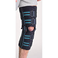 Ортез на коленный сустав с металлическими шарнирами для сильной фиксации К-1В COMFORT (Наколенник)
