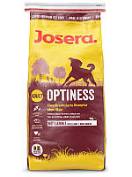 Сухий корм Josera Optiness 15 кг для собак з пониженим вмістом білка