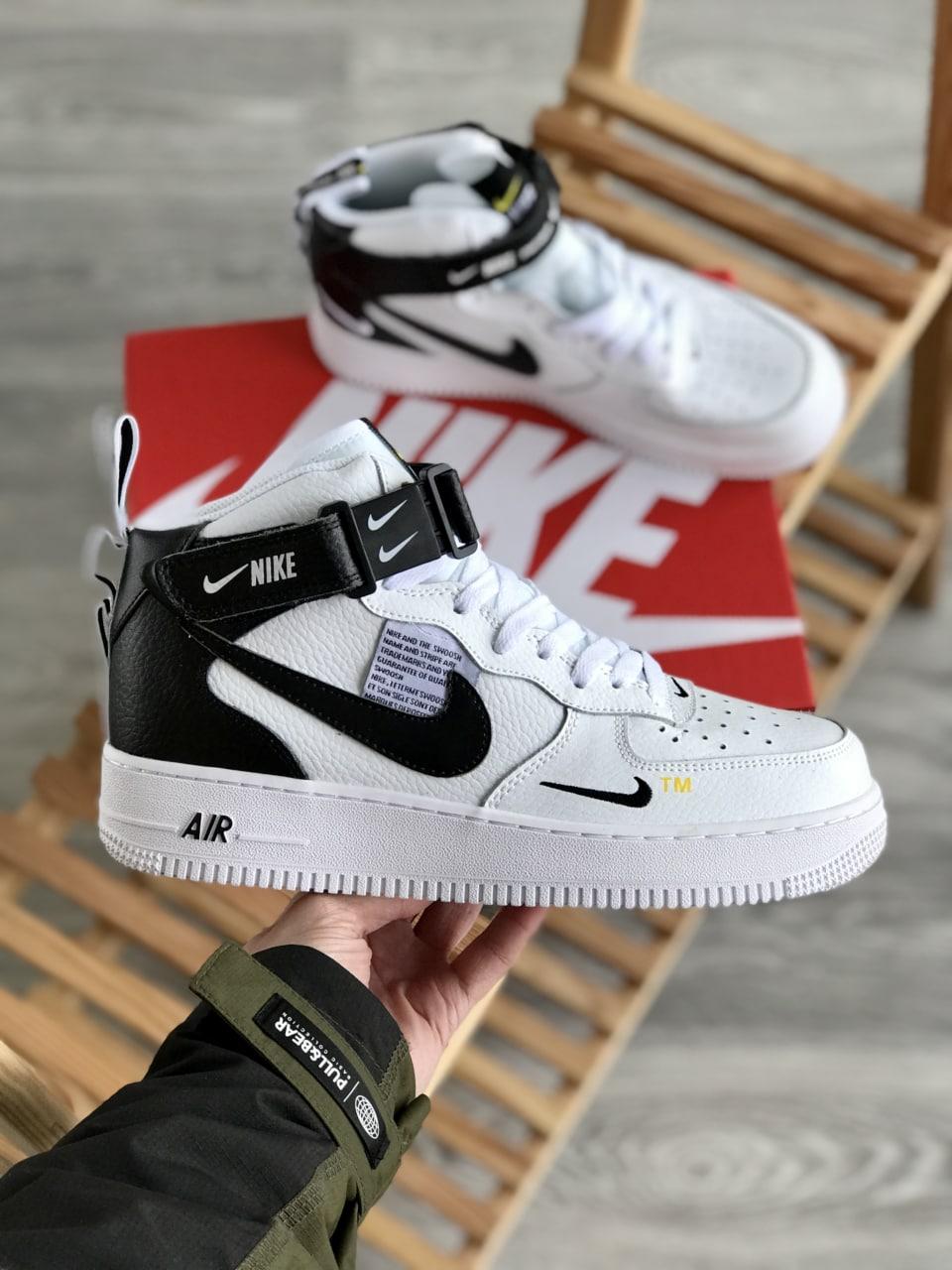 Nike Air Force 1 Mid Utility White Black ID 879403278 2700 Prom.ua